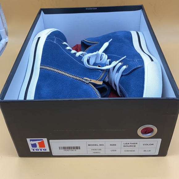 TOTO - H08103- 2.4 Inches Taller (Nubuck Navy Blue - Picture 8 of 9